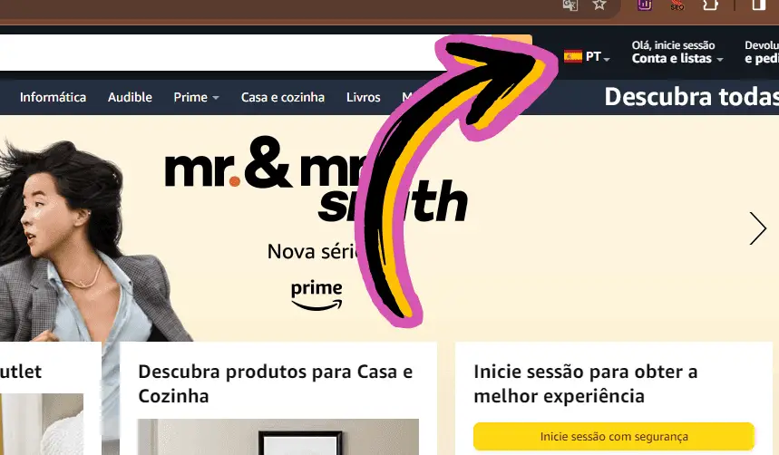 Amazon Spain Portuguese Language