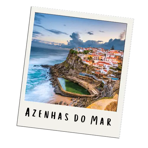 Polaroid Photo Of Azenhas do Mar Portugal