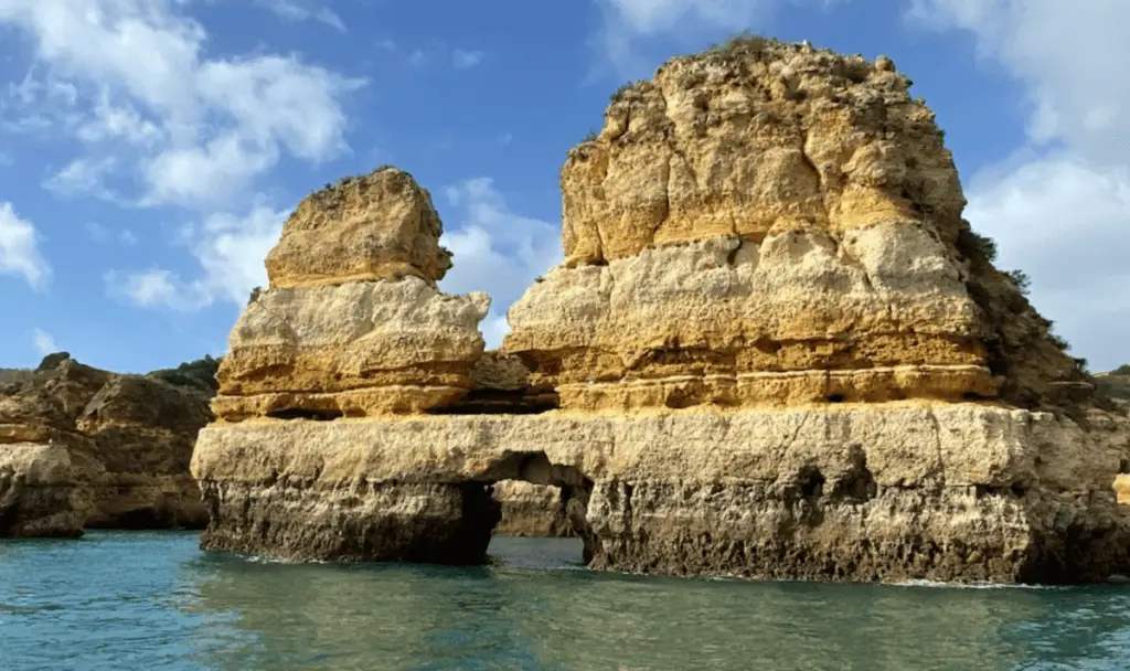 Rock Formations Along The Coast